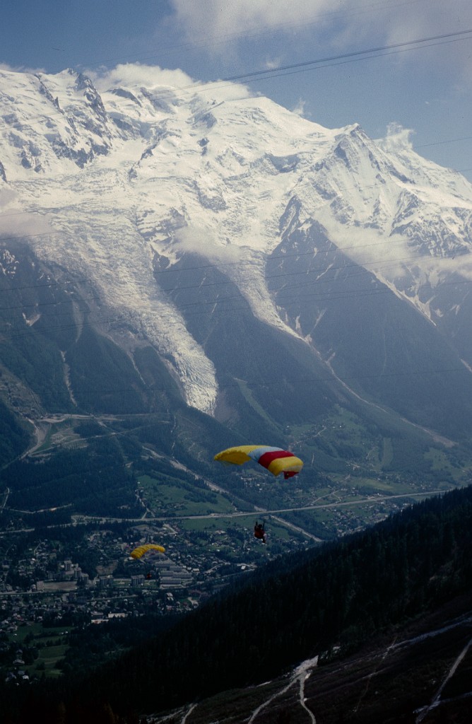 Parapente chamonix 2 1986